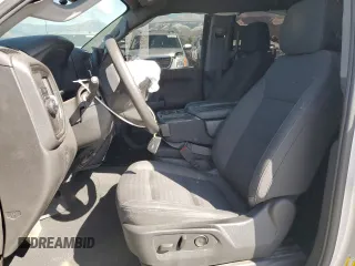 2022 Chevrolet Silverado 1500 Custom with VIN 3GCPABEK7NG521611, listed as a Copart auction lot 49009995 with 124,826 mi miles and Salvage Title. Bid and sale history available at DreamBid. Image 7.