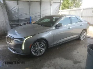 2023 Cadillac CT4 Premium Luxury z VIN 1G6DF5RK1P0131422, wystawiony jako Copart lot #65443314 z przebiegiem 37 385 mil mil oraz Czysty tytuł • Clean title. Historia ofert i sprzedaży dostępna na DreamBid. Obrazek 1.