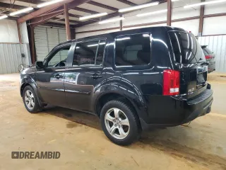 2014 Honda Pilot EX-L with VIN 5FNYF4H75EB011062, listed as a Copart auction lot 57830935 with 128,847 mi miles and Salvage title. Bid and sale history available at DreamBid. Image 2.