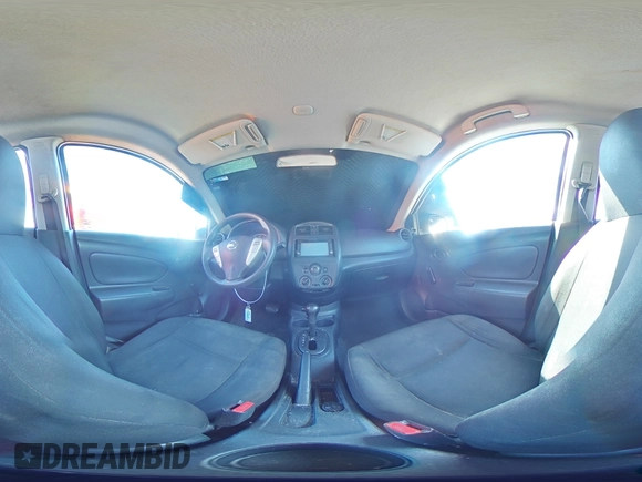 2015 Nissan Versa SV with VIN 3N1CN7AP9FL890354, listed as a Copart auction lot 49797575 with 140,452 mi miles and Salvage title. Bid and sale history available at DreamBid. Image 14.