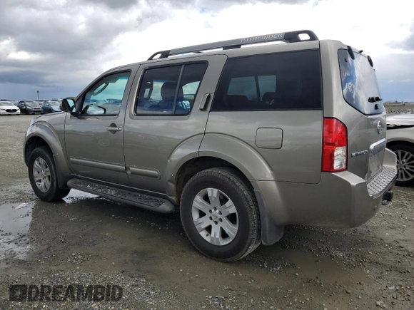 2005 Nissan Pathfinder SE with VIN 5N1AR18U75C703586, listed as a Copart auction lot 48767315 with 220,049 mi miles and Clean Title. Bid and sale history available at carsss.com. Image 2.