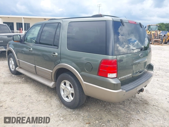 2004 Ford Expedition Eddie Bauer with VIN 1FMPU17LX4LA37632, listed as a IAAI auction lot 42660290 with 288,522 mi miles and . Bid and sale history available at DreamBid. Image 3.