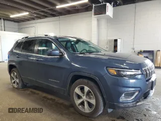 2020 Jeep Cherokee Limited with VIN 1C4PJMDN4LD537282, listed as a Copart auction lot 57639635 with 55,237 mi miles and Clean title. Bid and sale history available at DreamBid. Image 4.
