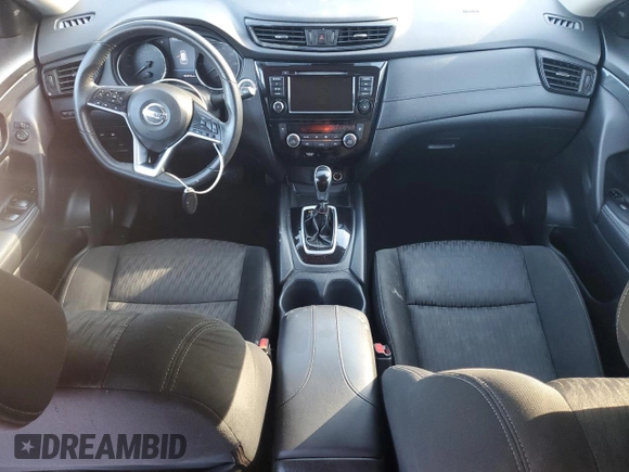 2020 Nissan Rogue SV with VIN KNMAT2MT8LP507493, listed as a Copart auction lot 46482195 with 164,576 mi miles and Salvage title. Bid and sale history available at DreamBid. Image 8.
