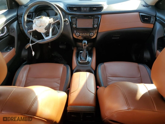 2017 Nissan Rogue SL with VIN 5N1AT2MT3HC830800, listed as a Copart auction lot 79901314 with 82,113 mi miles and Salvage Title. Bid and sale history available at carsss.com. Image 8.