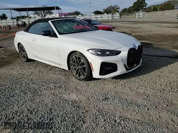 2021 BMW 4 Series 430i with VIN WBA23AT07MCG83014, listed as a Copart auction lot 45770325 with Not provided miles and Salvage title. Bid and sale history available at DreamBid. Image 10.