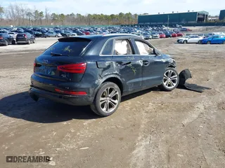 2015 Audi Q3 2.0T Premium Plus with VIN WA1EFCFS4FR001441, listed as a IAAI auction lot 41813239 with 112,795 mi miles. Bid and sale history available at carsss.com. Image 4.