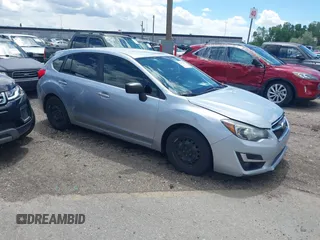 2015 Subaru Impreza 2.0i с VIN JF1GPAA67F8240763, выставлен на аукционе IAAI как лот 42276160 с пробегом 159 612 миль миль и . История ставок и продаж доступна на DreamBid. Изображение 1.