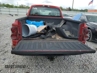 2006 Dodge Dakota ST with VIN 1D7HE28K66S509857, listed as a Copart auction lot 63910594 with 216,921 mi miles and Salvage Title. Bid and sale history available at carsss.com. Image 6.