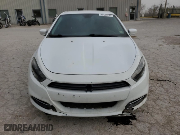2016 Dodge Dart SE with VIN 1C3CDFAA6GD555506, listed as a Copart auction lot 49535295 with 151,607 mi miles and Clean Title. Bid and sale history available at carsss.com. Image 5.