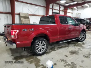 2016 Ford F-150 XLT with VIN 1FTEX1EP4GFD30230, listed as a Copart auction lot 52108375 with 124,026 mi miles and Salvage Title. Bid and sale history available at carsss.com. Image 3.