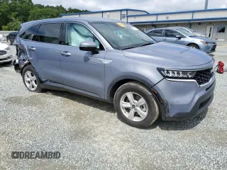 2023 Kia Sorento LX with VIN 5XYRG4LC7PG198127, listed as a Copart auction lot 58632495 with 39,551 mi miles and Salvage title. Bid and sale history available at DreamBid. Image 4.