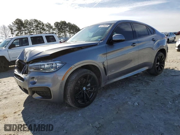 2017 BMW X6 z VIN 5UXKU6C36H0W38379, wystawiony jako Copart lot #42734635 z przebiegiem 47 676 mil mil oraz Szkoda całkowita • Salvage title. Historia ofert i sprzedaży dostępna na DreamBid. Obrazek 1.