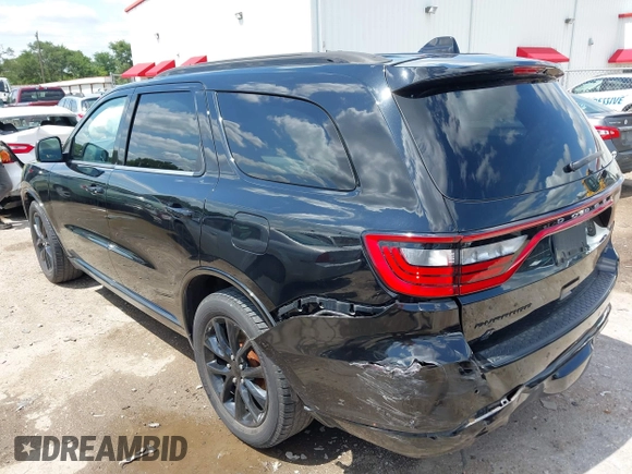 2018 Dodge Durango R/T with VIN 1C4SDJCT4JC496574, listed as a IAAI auction lot 42362697 with 129,806 mi miles and . Bid and sale history available at DreamBid. Image 3.