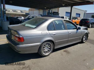 2002 BMW 5 Series 530iA with VIN WBADT634X2CH97515, listed as a Copart auction lot 73810334 with 127,167 mi miles and Salvage Title. Bid and sale history available at carsss.com. Image 3.