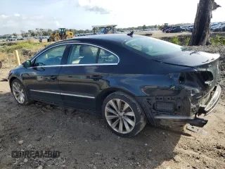 2012 Volkswagen CC Lux Limited with VIN WVWHN7AN0CE517071, listed as a Copart auction lot 73108444 with 310,526 mi miles and Salvage Title. Bid and sale history available at carsss.com. Image 2.