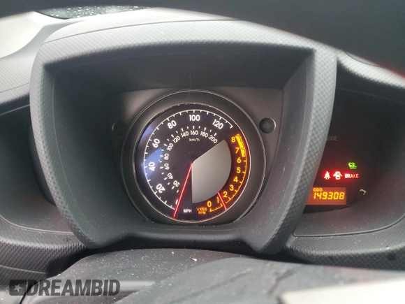 2012 Scion xD with VIN JTKKU4B42C1019161, listed as a Copart auction lot 44522145 with 149,308 mi miles and Salvage Title. Bid and sale history available at DreamBid. Image 9.