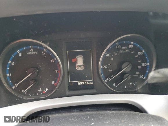 2018 Toyota RAV4 LE with VIN 2T3BFREVXJW745884, listed as a Copart auction lot 50741465 with 69,973 mi miles and Salvage Title. Bid and sale history available at carsss.com. Image 9.