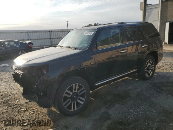 2016 Toyota 4Runner Limited with VIN JTEBU5JR1G5323876, listed as a Copart auction lot 48382165 with 84,643 mi miles and Salvage Title. Bid and sale history available at DreamBid. Image 1.