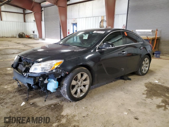 2012 Buick Regal Turbo Premium 1 with VIN 2G4GS5EV2C9151616, listed as a Copart auction lot 51468505 with 144,994 mi miles and Clean Title. Bid and sale history available at carsss.com. Image 1.