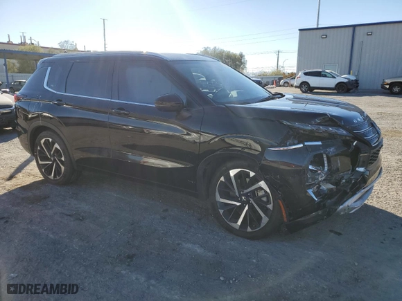 2022 Mitsubishi Outlander SEL with VIN JA4J3VA82NZ089211, listed as a Copart auction lot 83627354 with 54,632 mi miles and Salvage Title. Bid and sale history available at carsss.com. Image 4.