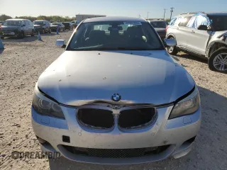 2007 BMW 5 Series 550i with VIN WBANB535X7CP05348, listed as a Copart auction lot 80803994 with Not Provided miles and Salvage Title. Bid and sale history available at DreamBid. Image 5.