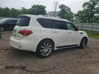 2014 Infiniti QX80 с VIN JN8AZ2NEXE9067609, выставлен на аукционе Copart как лот 60475915 с пробегом 140 974 миль миль и Списание • Salvage title. История ставок и продаж доступна на DreamBid. Изображение 3.