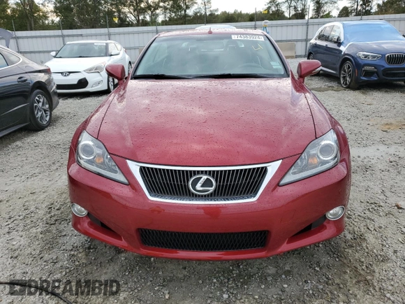 2012 Lexus IS 350 C с VIN JTHFE2C23C2507714, выставлен на аукционе Copart как лот 74383924 с пробегом 76 730 миль миль и Списание • Salvage title. История ставок и продаж доступна на DreamBid. Изображение 5.
