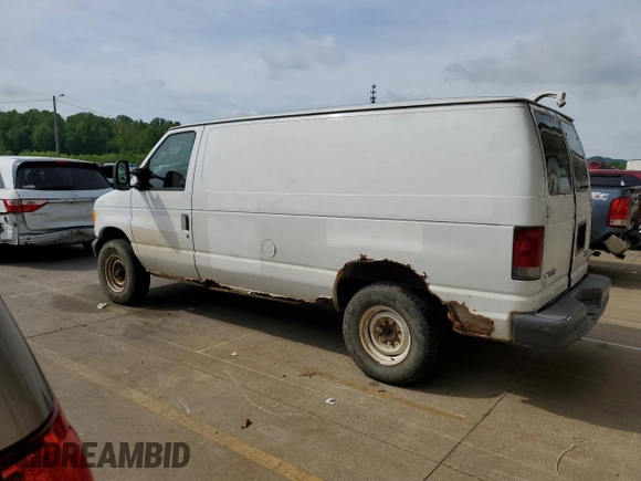 2007 Ford Econoline Cargo Commercial with VIN 1FTNE24W77DA99727, listed as a Copart auction lot 55061535 with 409,900 mi miles and Clean title. Bid and sale history available at DreamBid. Image 2.