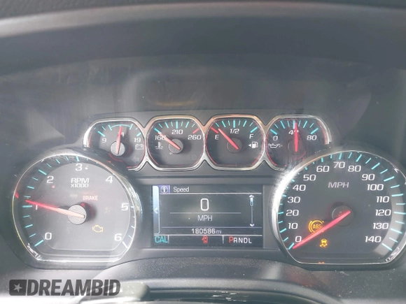 2017 Chevrolet Silverado 1500 LT with VIN 3GCPCREH2HG434873, listed as a IAAI auction lot 42039249 with 180,586 mi miles. Bid and sale history available at carsss.com. Image 7.