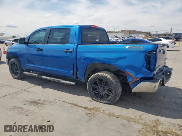 2018 Toyota Tundra 2WD SR5 with VIN 5TFEM5F18JX129250, listed as a Copart auction lot 50526165 with 83,064 mi miles and Salvage Title. Bid and sale history available at carsss.com. Image 2.