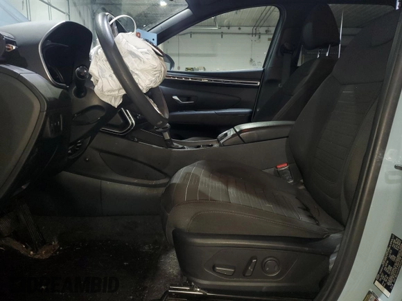 2023 Hyundai Santa Cruz SEL with VIN 5NTJBDAE6PH054563, listed as a Copart auction lot 45035535 with 27,329 mi miles and Salvage title. Bid and sale history available at DreamBid. Image 7.