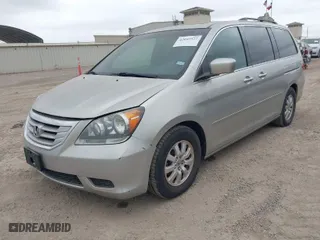 2008 Honda Odyssey EX-L with VIN 5FNRL38648B004011, listed as a IAAI auction lot 42042527 with 148,090 mi miles. Bid and sale history available at carsss.com. Image 2.