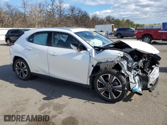 2022 Lexus UX with VIN JTHP9JBH7N2062261, listed as a Copart auction lot 53208905 with 23,920 mi miles and Clean Title. Bid and sale history available at carsss.com. Image 4.