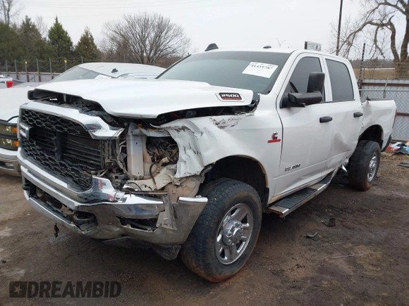 2021 Ram 2500 Tradesman with VIN 3C6UR5CLXMG632197, listed as a IAAI auction lot 41459787 with 105,906 mi miles. Bid and sale history available at carsss.com. Image 17.
