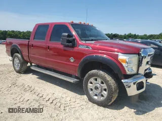 2014 Ford F-350 XLT with VIN 1FT8W3BTXEEA72697, listed as a Copart auction lot 63914115 with 230,834 mi miles and Salvage title. Bid and sale history available at DreamBid. Image 4.