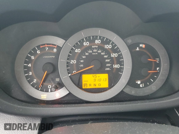 2011 Toyota RAV4 Sport with VIN JTMRK4DV1B5101813, listed as a Copart auction lot 85141494 with 91,013 mi miles and Salvage Title. Bid and sale history available at carsss.com. Image 9.