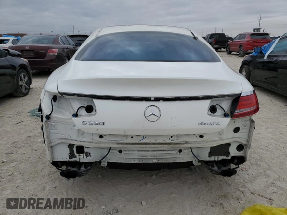 2016 Mercedes-Benz S-Class S 550 with VIN WDDXJ8FB5GA012836, listed as a Copart auction lot 42929065 with 32,194 mi miles and Salvage Title. Bid and sale history available at carsss.com. Image 6.