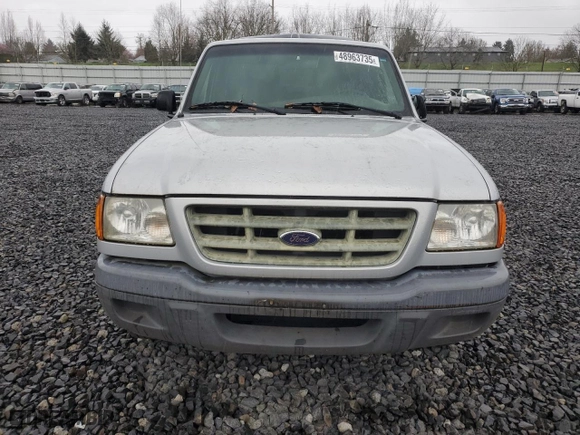 2002 Ford Ranger XL with VIN 1FTYR10D72PB15755, listed as a Copart auction lot 48963735 with 174,282 mi miles and Salvage Title. Bid and sale history available at carsss.com. Image 5.