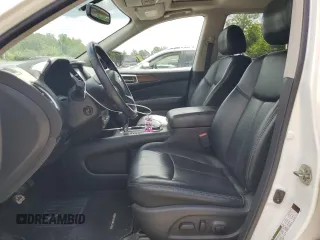 2018 Nissan Pathfinder SV with VIN 5N1DR2MM6JC646848, listed as a Copart auction lot 57461455 with 107,947 mi miles and Salvage title. Bid and sale history available at DreamBid. Image 7.