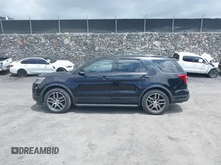 2019 Ford Explorer Sport with VIN 1FM5K8GT9KGA10143, listed as a IAAI auction lot 41935836 with 62,531 mi miles and . Bid and sale history available at DreamBid. Image 14.