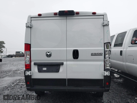 2023 Ram ProMaster Cargo with VIN 3C6LRVVG3PE603829, listed as a IAAI auction lot 41682802 with 8,408 mi miles and . Bid and sale history available at DreamBid. Image 15.