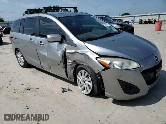 2012 Mazda 5 Sport with VIN JM1CW2BL2C0140909, listed as a Copart auction lot 61840615 with 155,863 mi miles and Salvage title. Bid and sale history available at DreamBid. Image 14.