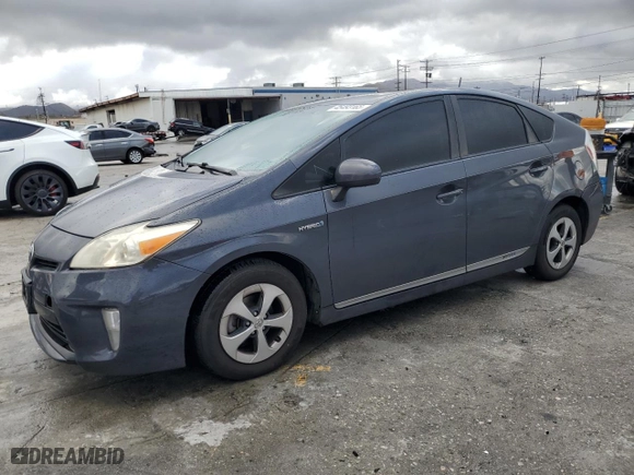 2013 Toyota Prius One with VIN JTDKN3DU2D1731439, listed as a Copart auction lot 45493165 with 206,399 mi miles and Salvage Title. Bid and sale history available at carsss.com. Image 1.