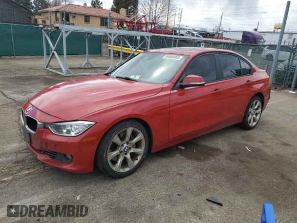 2013 BMW 3 Series 335i xDrive with VIN WBA3B9C5XDF587715, listed as a Copart auction lot 49008985 with 174,051 mi miles and Salvage Title. Bid and sale history available at carsss.com. Image 1.