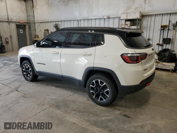 2019 Jeep Compass Trailhawk с VIN 3C4NJDDB2KT835304, выставлен на аукционе Copart как лот 65568965 с пробегом 76 061 миль миль и Списание • Salvage title. История ставок и продаж доступна на DreamBid. Изображение 2.