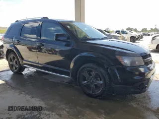 2018 Dodge Journey Crossroad with VIN 3C4PDCGG4JT517135, listed as a Copart auction lot 54603705 with 160,491 mi miles and Salvage title. Bid and sale history available at DreamBid. Image 4.