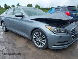 2017 Genesis G80 3.8L z VIN KMHGN4JE8HU171466, wystawiony jako IAAI lot #40152730 z przebiegiem 118 056 mil mil oraz . Historia ofert i sprzedaży dostępna na DreamBid. Obrazek 1.