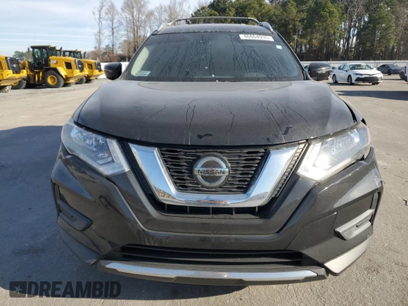 2020 Nissan Rogue S with VIN JN8AT2MT4LW030443, listed as a Copart auction lot 46864935 with 85,722 mi miles and Salvage Title. Bid and sale history available at carsss.com. Image 5.