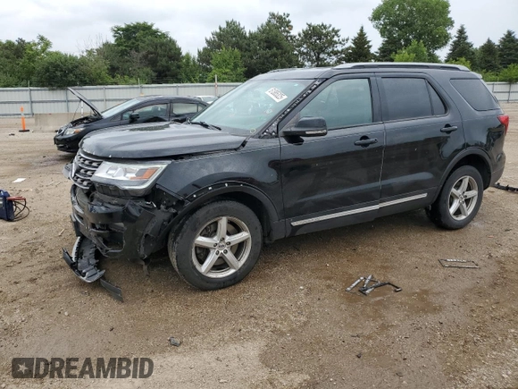 2017 Ford Explorer XLT с VIN 1FM5K8D81HGD00711, выставлен на аукционе Copart как лот 61385325 с пробегом 162 028 миль миль и Списание • Salvage title. История ставок и продаж доступна на DreamBid. Изображение 1.